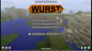 как установить чит клиент wurst на майнкрафт 1.8