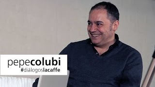 #diálogoslacaffe con Pepe Colubi
