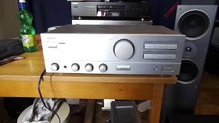 ONKYO A 8620 ERŐSÍTŐ MEGKÍMÉLT SZÉP ÁLLAPOTBAN LETISZTULT HATÁROZOTT MEGFOGÓ KIVITELEZÉS AZ EGYSZERÜ