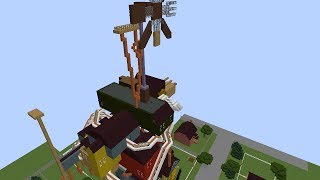 Hello neighbor alpha 4 minecraft map trailer