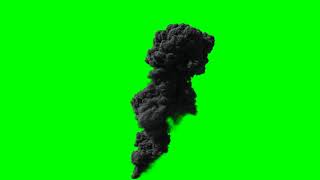 4K Smoke Green Screen With Download