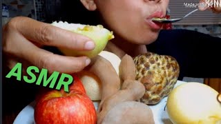 #ASMR Ep.1..EATING FRUITS  SOUND.[เสียงกินผลไม้ ]
