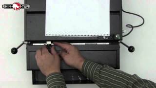 Электрический перфобиндер ONYX HD7000 | ООО Полиграфические машины