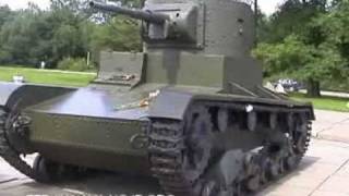 Russian Red Army tanks