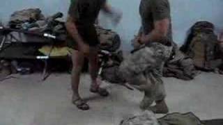 Marines gettin at the navy