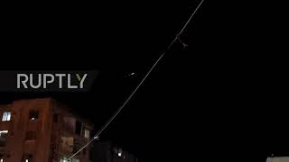Syria: Air defence system intercepts alleged Israeli missile attacks - Syrian military
