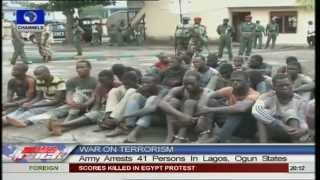 Army Confirms Arrest Of 41 Suspected Boko Haram Members In Lagos, Ogun