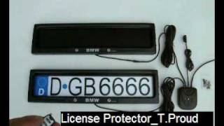 license cover,license plate frame,license hiden system,license protector,license flipper