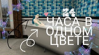 24 ЧАСА В ОДНОМ ЦВЕТЕ || Avakin Life ||  СПА В АВАКИН???