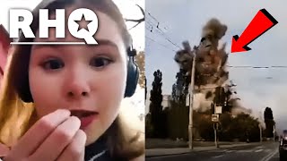 Citizens Of Kyiv Show Russian Airstrike's Devastating Aftermath (VIDEO)