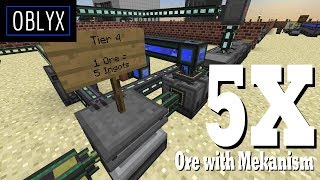 1 Ore in, 5 Ingots Out With Mekanism
