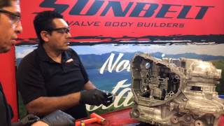 2013 Nissan Sentra CVT  disassembling a RE0F11A (JF015E)  transmission