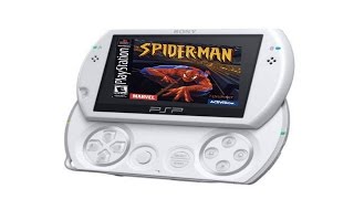 jailbroken my PSP GO now playing Spiderman ps1