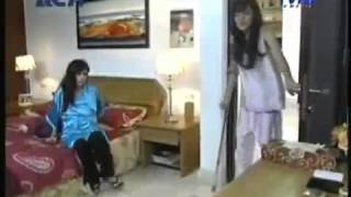 Green Satin Robes and White Satin Pajamas From Indonesia