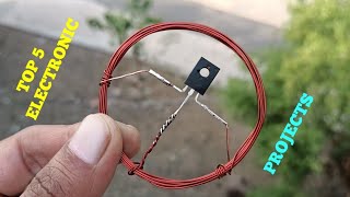 TOP 5 ELECTRONIC PROJECTS WITH MOSFETS, SCR & BRIDGE RECTIFIER