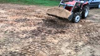 Home made front loader Kubota L2201dt