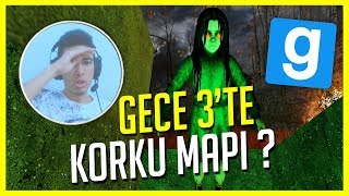 GECE 3'TE KORKU HARİTASI OYNAMAK ?  | Garry's Mod Korku Haritası  #2