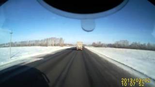 АВАРИЯ ДТП лоб в лоб!!! жесть! 02.03.2013