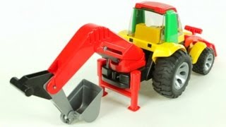 ROADMAX Backhoe Loader (Bruder 20105)  - Muffin Songs' Toy Review