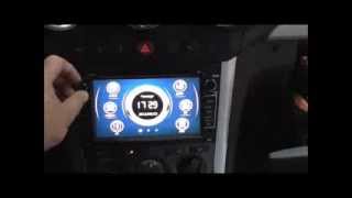 Штатное головное устройство Redpower 12019 установлена Opel Antara
