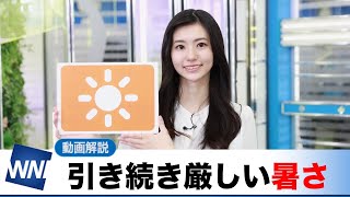 お天気キャスター解説 あす 6月26日(日)の天気