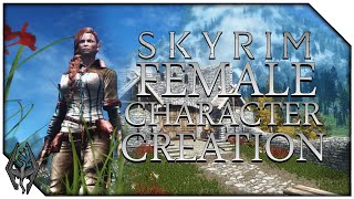 SKYRIM Female Elve Creation