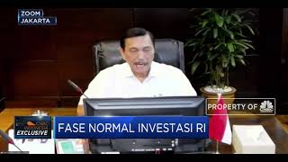 Menko Luhut: Potensi Investasi di RI Capai USD 100 M Hingga 2024