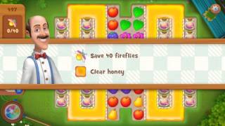 Gardenscapes Level 497 Walkthrough "No Boosters Used"