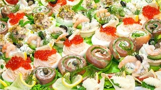 5 идеальных закусок на праздничный стол! Вкусные закуски «Праздничное ассорти»