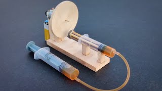How To Make Hydraulic Breaking System Using Syringe