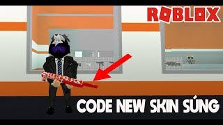 Roblox - HƯỚNG DÂN LẤY MÃ CODE SKIN SÚNG | Mad city