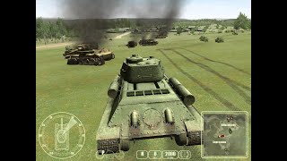 T-34 против «Тигра» ч.3 - "T-34 vs tiger tank" Прохождение игры: ч.3 Ловушка на Тигра