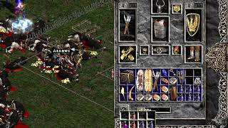 Solo Diablo 2 Javazon Players 8 Secret Cow level run, my 1st Jah rune, Enigma rdy now !