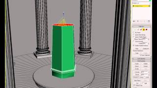 Создание фонтана в 3ds max {Язык: Английский} 3