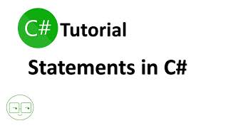 c# tutorial | statements in c#
