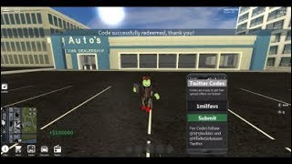 VEHICLE SIMULATOR ALL CODES | ROBLOX