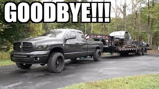 SAYING GOODBYE TO OUR 2ND GEN 12 VALVE CUMMINS DODGE RAM TRUCK!!! SHE GONE!!!!