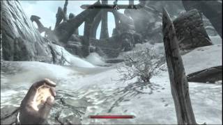 The Elder Scrolls V  Skyrim Gameplay on AMD Turion X2 Dual Core and ATI HD 4650