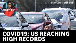 US reaching record highs in COVID-19 cases as virus mutates