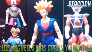 Español reacciona a Enchula tu mente!!! | Los juguetes mas caros y baratos de Dragon ball