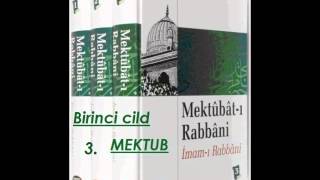 MEKTUBAT-I RABBANİ 1.CİLD 3.MEKTUB