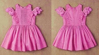 Diy Designer Baby Frock Cutting & Stitching Full Tutorial