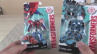Tрансформеры мини | Trasformers «Robots In Disguise» Legion Class Optimus Prime and SteelJaw