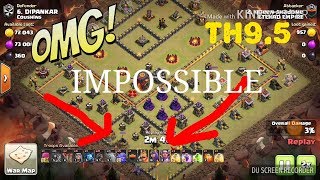 Incredible th9.5 defence against th11 | anti  3 star guarantee | 100℅ working