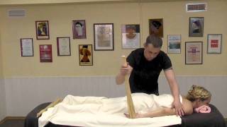 MegaSpa massage FIVE STEPS (5th step - bamboo brooms) 7/7