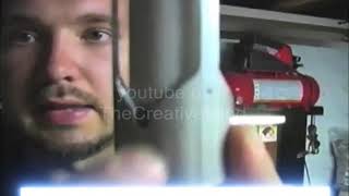 DIY Obi Wan Kenobi Star Wars Episode 1 home made lightsaber video 7 of 9