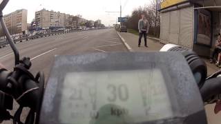 8000w ebike Moscow riding