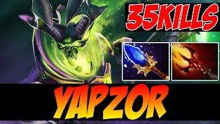 YapzOr Plays Pugna WITH 35 KILLS - AGHANIM'S AND DAGON - Dota 2