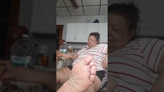Kissing grandma soles