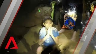 Thai cave rescue: Boys in 'good health' in new navy video